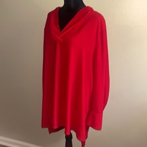 Red tunic